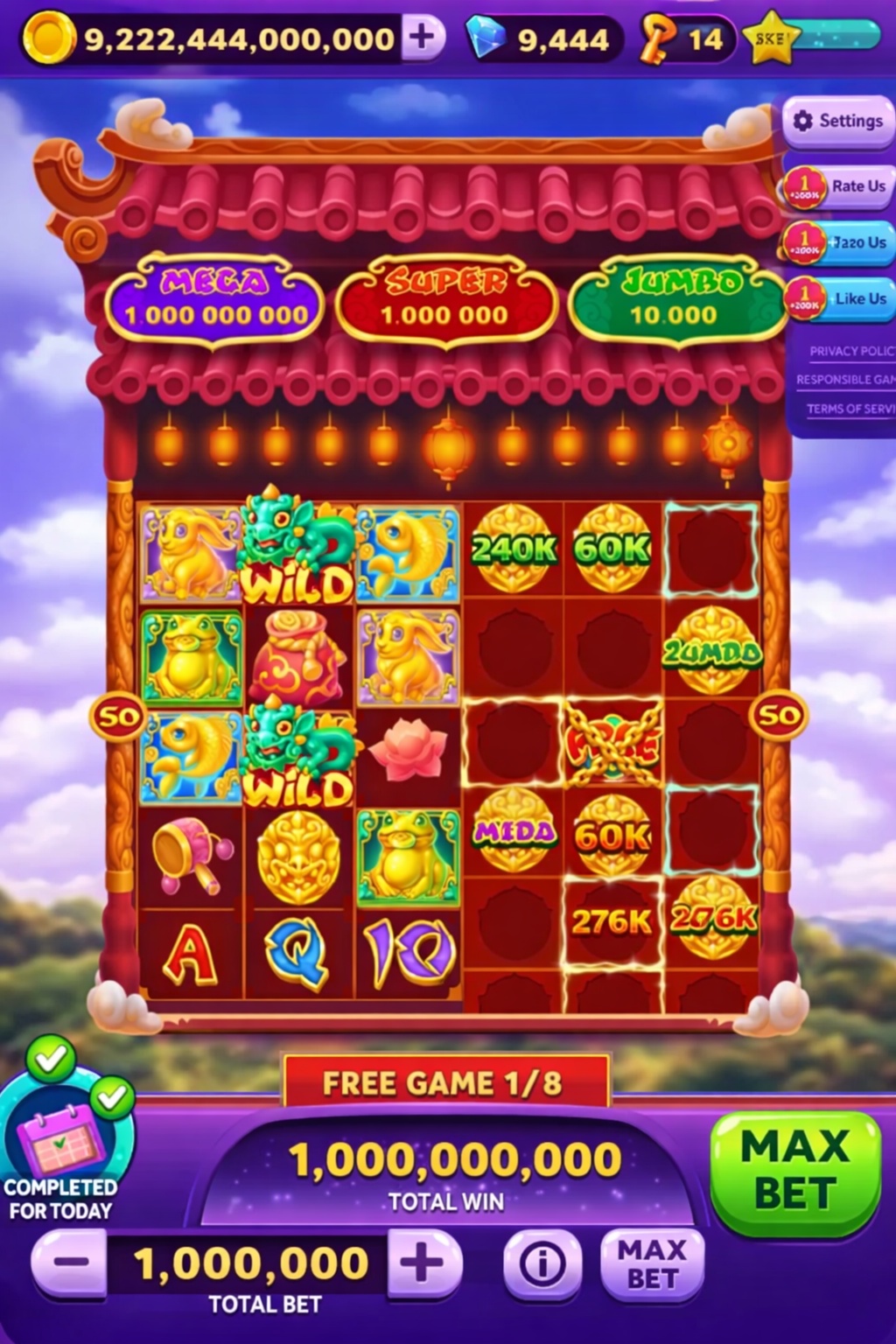fortune slots app game